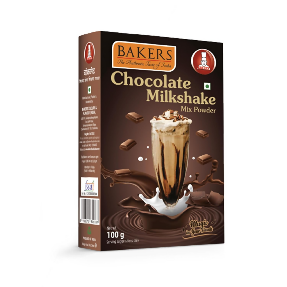 BAKERS Milk Shake Mix - Chocolate, Butterscotch, Vanilla & Strawberry - Dista