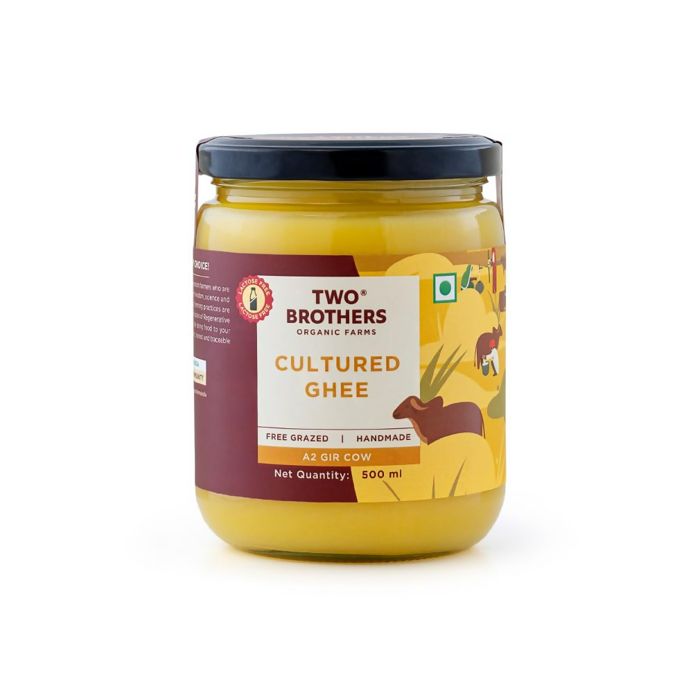 Two Brothers Organic Farms A2 Ghee Butter Organic Grass Fed From Gir Cow - Distacart