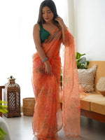 Thumbnail for Anouk Floral Printed Saree