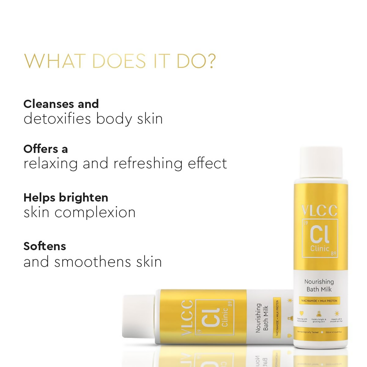 VLCC Clinic Nourishing Bath Milk - Distacart