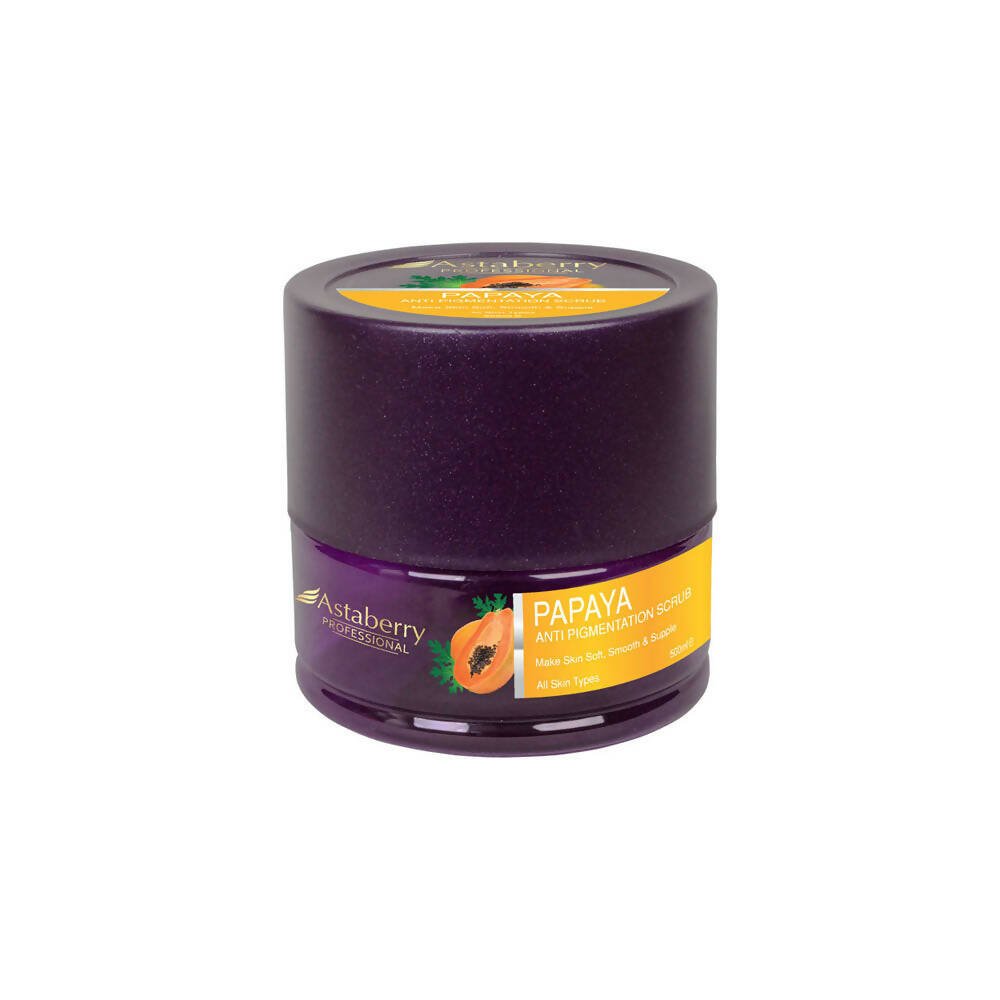 Astaberry Professional Papaya Face Scrub - Distacart
