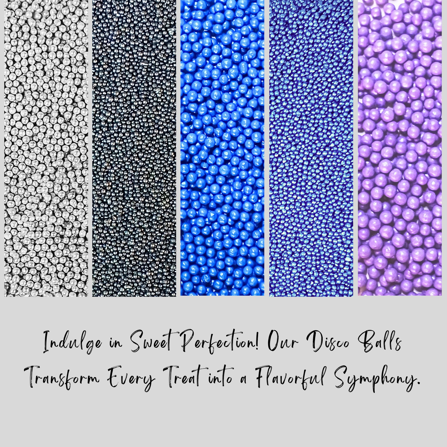 disco ball sprinkles db multipack 4 100 gms