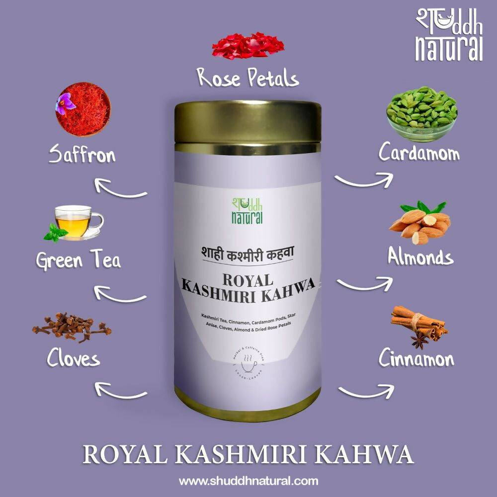 Shuddh Natural Gut Detox Tea Kashmiri Kahwa - Distacart