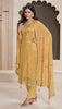 Anaita Yellow Silk Embroidered Stitched Salwar Suit - Distacart