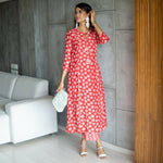 Thumbnail for Jyoti Fashion Women's Red Pure Muslin Heavy Digital Printed Kurta Pant Set - Distacart