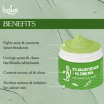 Thumbnail for Bake 2% Salicylic Acid + Zinc PCA Anti-Acne Clay Mask - Combo - Distacart