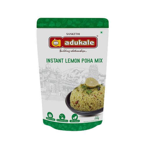 Adukale Instant Lemon Poha Mix - Distacart