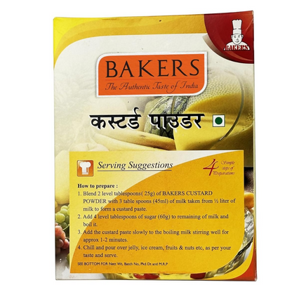 BAKERS Vanilla Flavored Custard Powder - Dista
