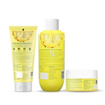 Thumbnail for PLIX The Plant Fix Pineapple Trio With Cleanser, Body Wash & Cream - Distacart