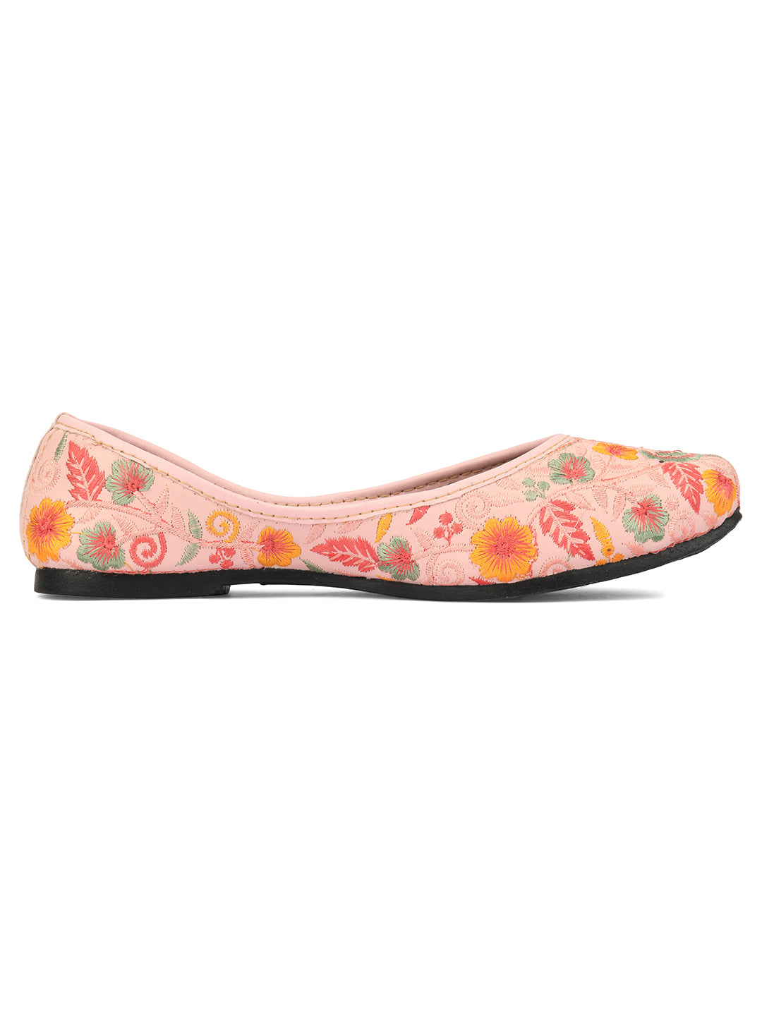 Desi Colour Women Indian Ethnic Footwear-Cushioned Brown Polish - Distacart