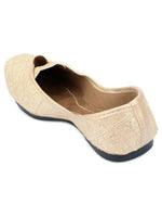 Thumbnail for Desi Colour Women Indian Ethnic Footwear-Gold Front Flip - Distacart