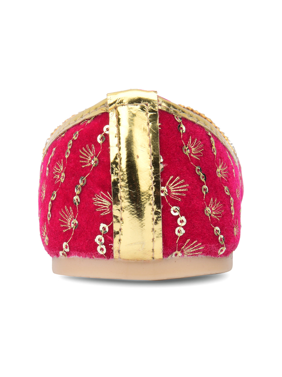 Desi Colour Women Indian Ethnic Footwear-Pink Star - Distacart