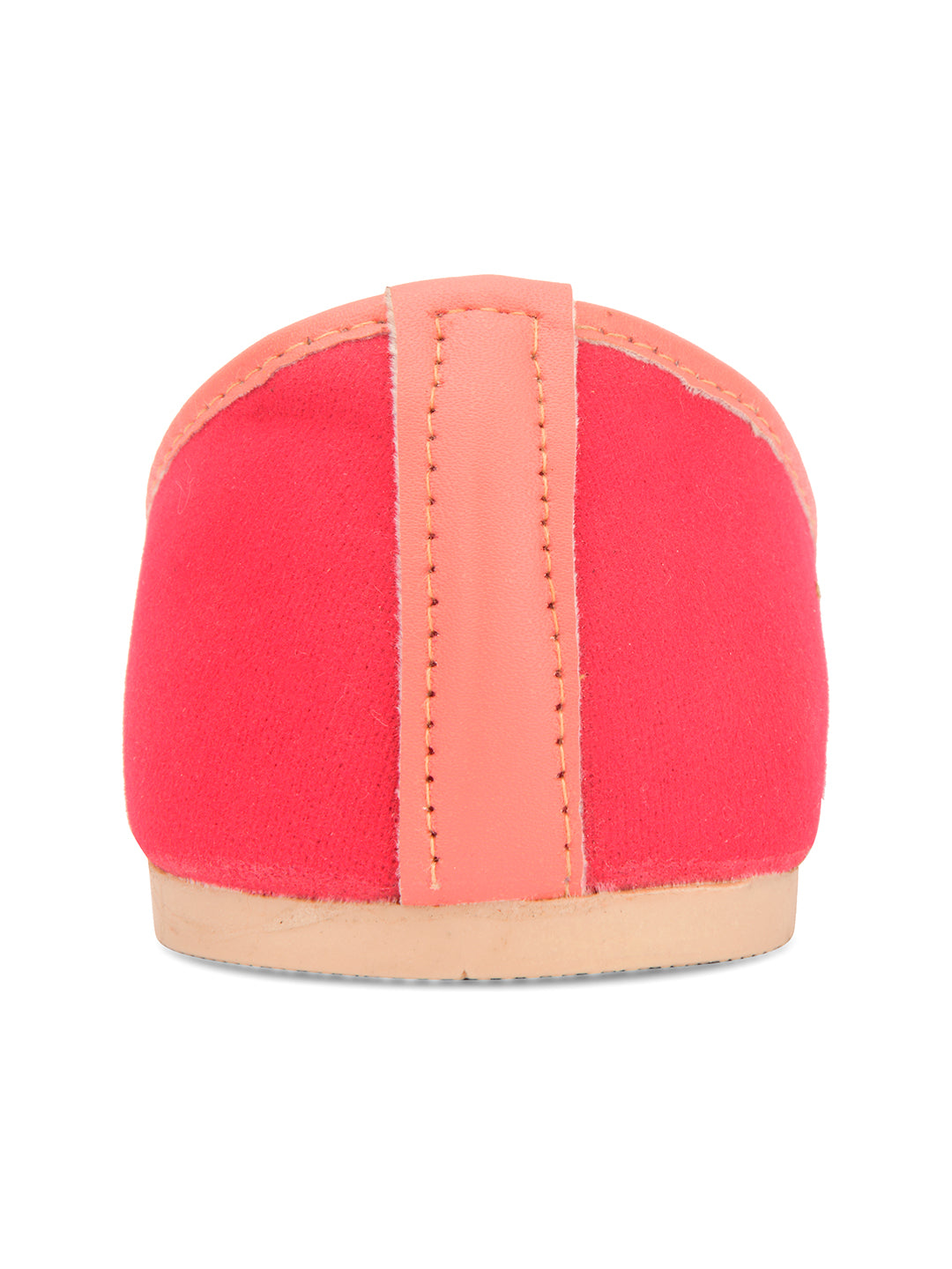 Desi Colour Women Indian Ethnic Footwear-Basic Suede -Pink - Distacart