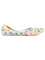 Thumbnail for Desi Colour Women Indian Ethnic Footwear-Multi Heavy Work-LR - Distacart