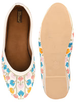 Thumbnail for Desi Colour Women Indian Ethnic Footwear-Multi Heavy Work-LR - Distacart