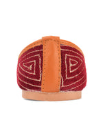 Thumbnail for Desi Colour Women Indian Ethnic Footwear-Velvet Maroon - Distacart