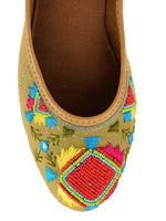Thumbnail for Desi Colour Women Indian Ethnic Footwear-Daily Wear Jute Rhombus - Distacart
