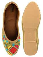 Thumbnail for Desi Colour Women Indian Ethnic Footwear-Daily Wear Jute Rhombus - Distacart
