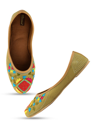 Desi Colour Women Indian Ethnic Footwear-Daily Wear Jute Rhombus - Distacart