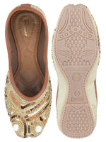 Thumbnail for Desi Colour Women Indian Ethnic Footwear-Heavy Emb -2 - Distacart