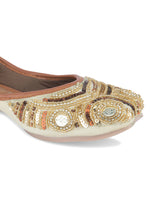 Thumbnail for Desi Colour Women Indian Ethnic Footwear-Heavy Emb -2 - Distacart