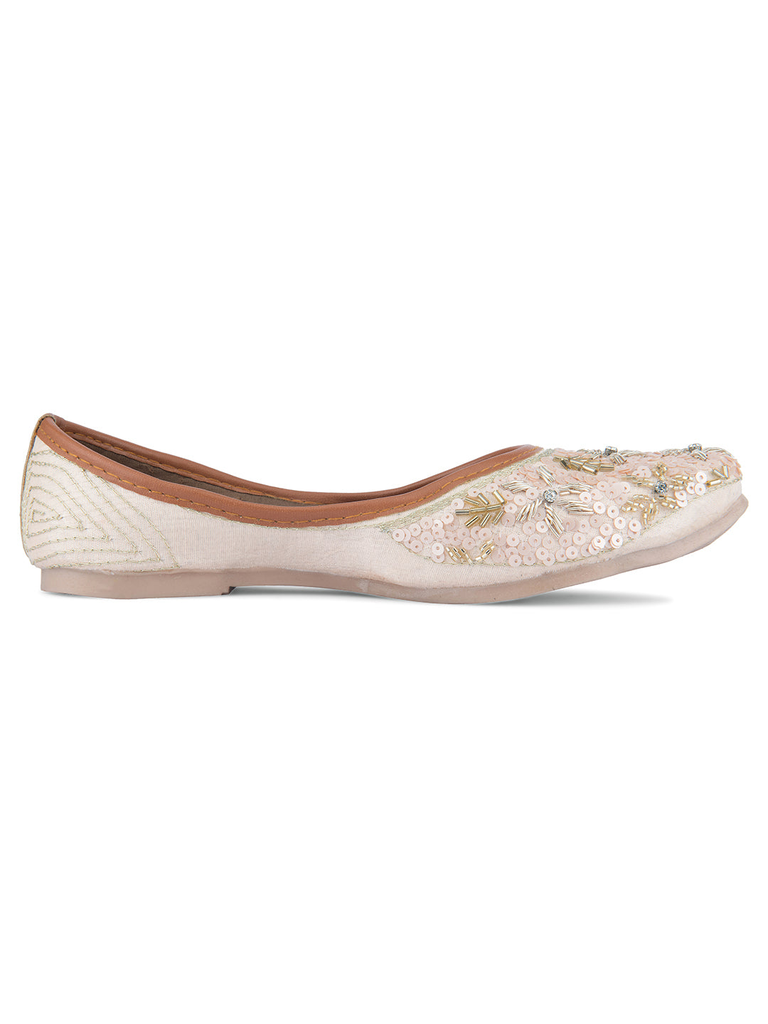 Desi Colour Women Indian Ethnic Footwear-Heavy Emb -3 - Distacart