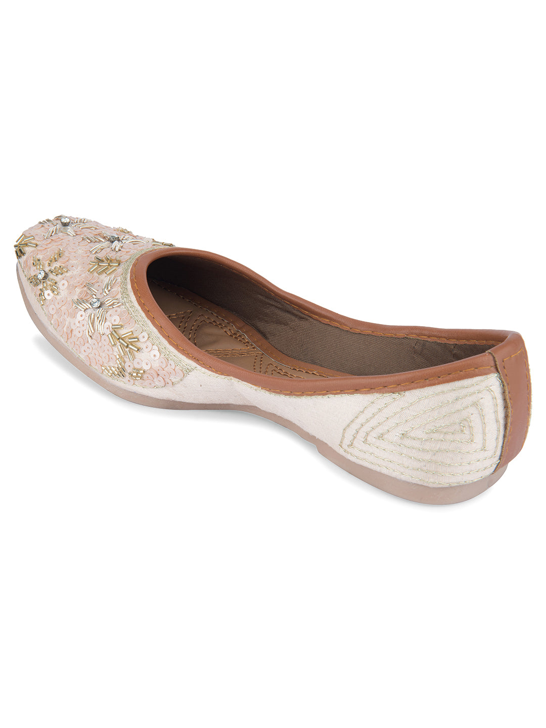 Desi Colour Women Indian Ethnic Footwear-Heavy Emb -3 - Distacart