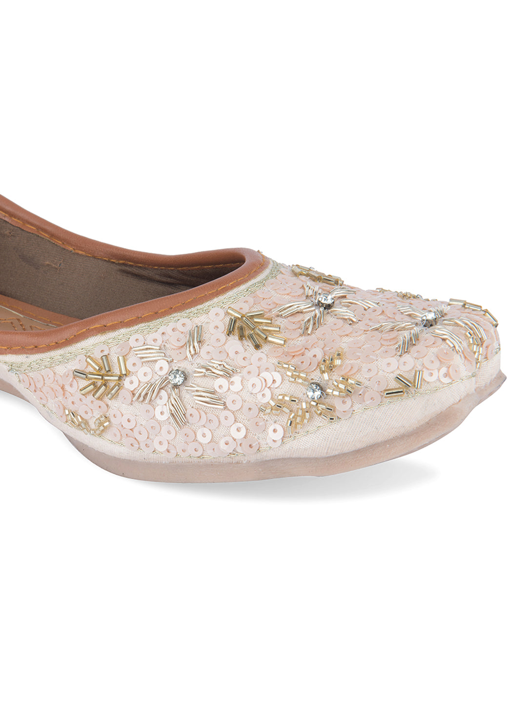 Desi Colour Women Indian Ethnic Footwear-Heavy Emb -3 - Distacart