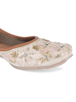 Thumbnail for Desi Colour Women Indian Ethnic Footwear-Heavy Emb -3 - Distacart