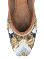 Thumbnail for Desi Colour Women Indian Ethnic Footwear-Heavy Emb -17 - Distacart