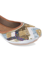 Thumbnail for Desi Colour Women Indian Ethnic Footwear-Heavy Emb -17 - Distacart