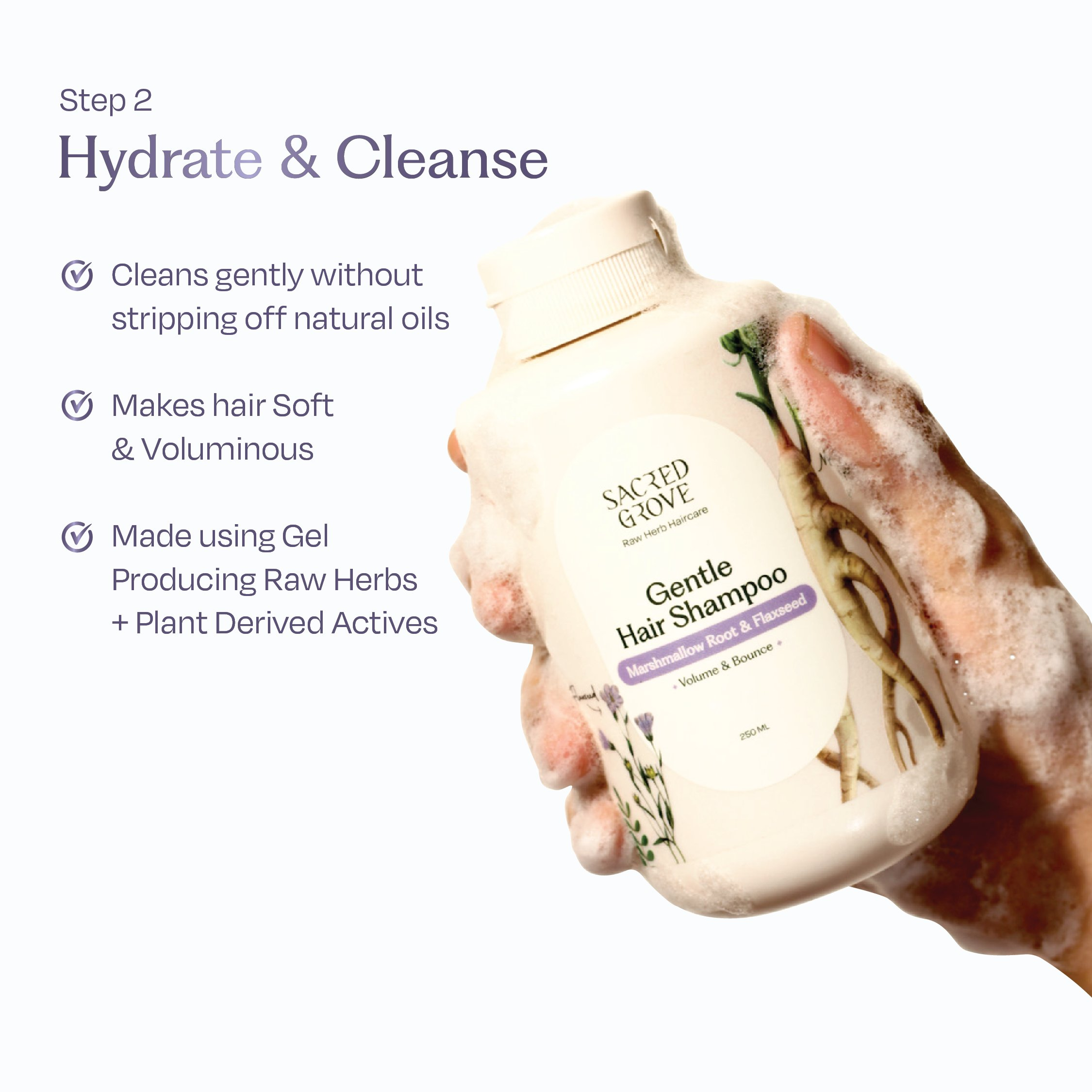 Sacred Grove Marshmallow Root Deep Conditioning Combo