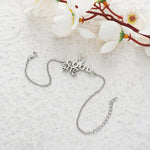 Thumbnail for trueBrowns X Voylla 925 Sterling Silver Precious Cool Bhai Bracelet Rakhi