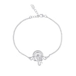 Thumbnail for trueBrowns 925 Sterling Silver Auspicious Ganpati Bracelet Style Rakhi - Distacart