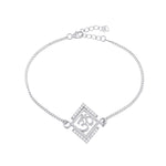 Thumbnail for trueBrowns 925 Sterling Silver Precious OM Bracelet Rakhi - Distacart