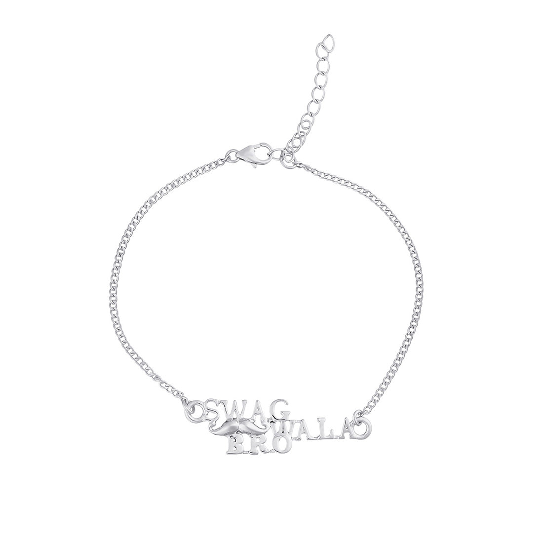 trueBrowns 925 Sterling Silver Precious Swag Wala Bro Bracelet Rakhi - Distacart