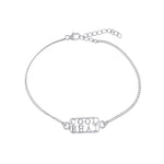 Thumbnail for trueBrowns 925 Sterling Silver Precious Cool Bhai Bracelet Rakhi - Distacart