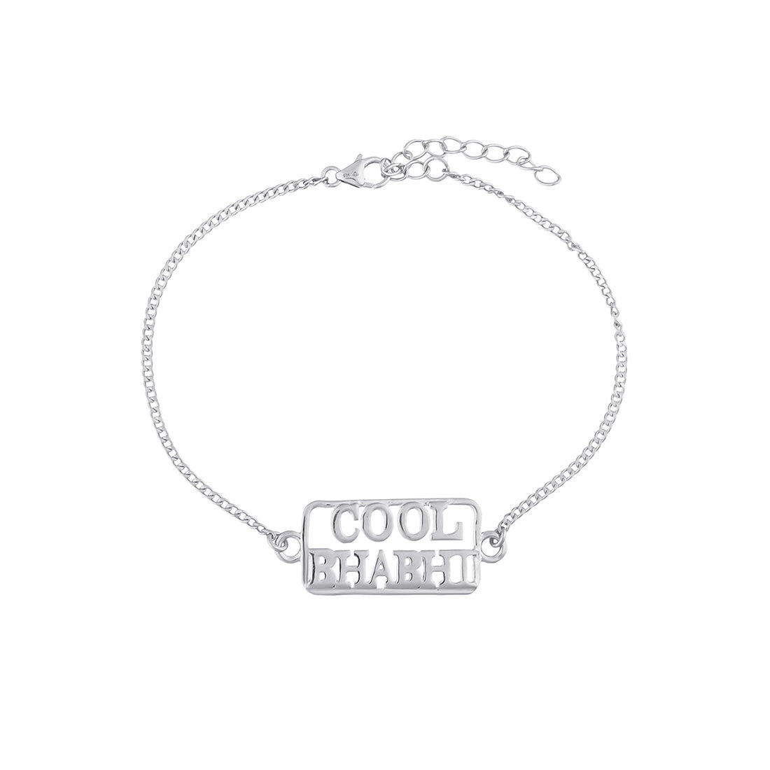 trueBrowns 925 Sterling Silver Precious Cool Bhabhi Bracelet Rakhi - Distacart