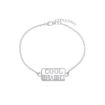 Thumbnail for trueBrowns 925 Sterling Silver Precious Cool Bhabhi Bracelet Rakhi - Distacart
