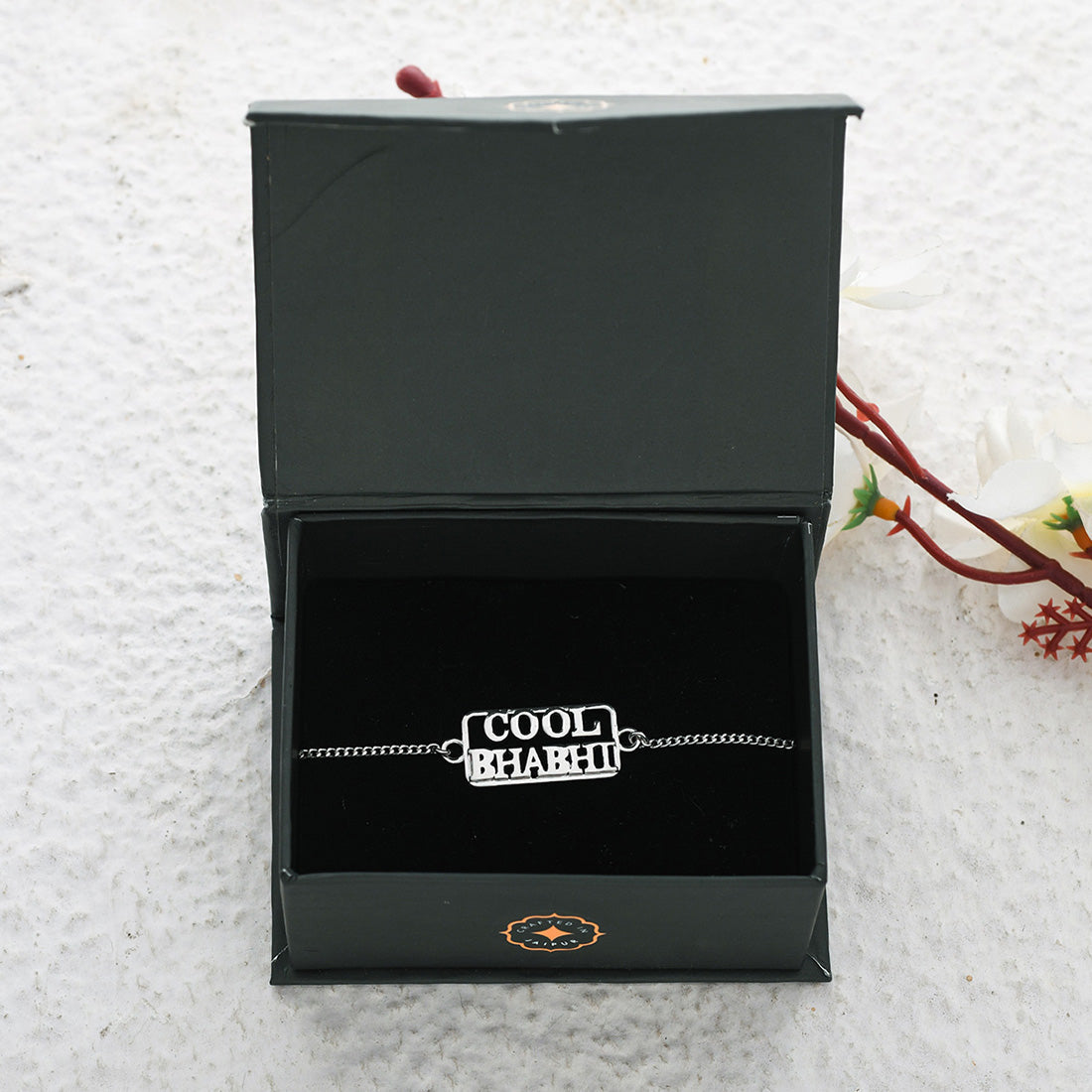 trueBrowns 925 Sterling Silver Precious Cool Bhabhi Bracelet Rakhi - Distacart