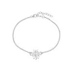 Thumbnail for trueBrowns 925 Sterling Silver Precious Trishul Silver Bracelet Rakhi - Distacart