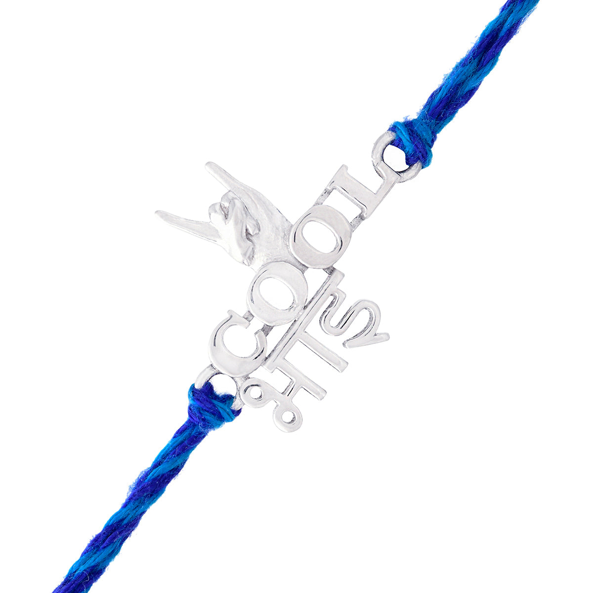 trueBrowns X Voylla 925 Sterling Silver Precious Cool Bhai Thread Rakhi