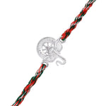 Thumbnail for trueBrowns 925 Sterling Silver Auspicious Ganpati Thread Style Rakhi - Distacart