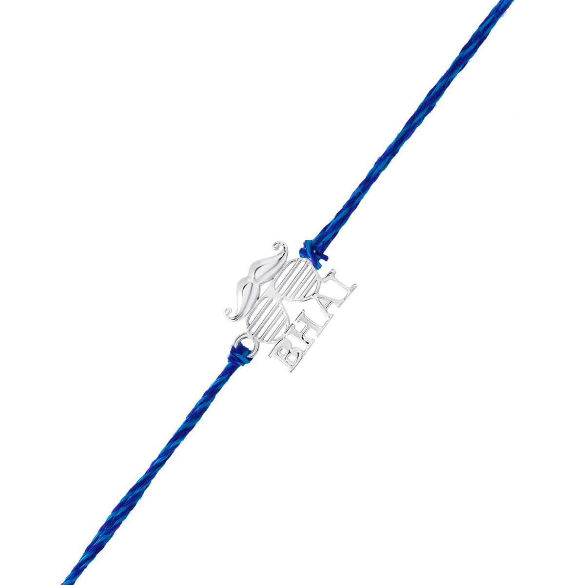 trueBrowns 925 Sterling Silver Precious Bhai Thread Rakhi - Distacart