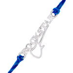Thumbnail for trueBrowns 925 Sterling Silver Precious Rockstar Thread Rakhi - Distacart