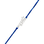 Thumbnail for trueBrowns 925 Sterling Silver Precious Superstar Thread Rakhi - Distacart