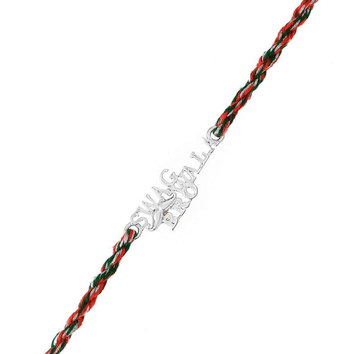 trueBrowns X Voylla 925 Sterling Silver Precious Swag Wala Bro Thread Rakhi
