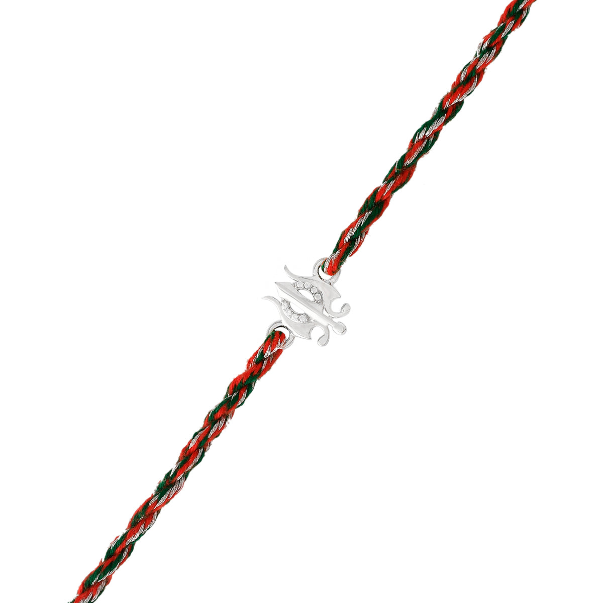 trueBrowns 925 Sterling Silver Precious Silver Thread Rakhi - Distacart