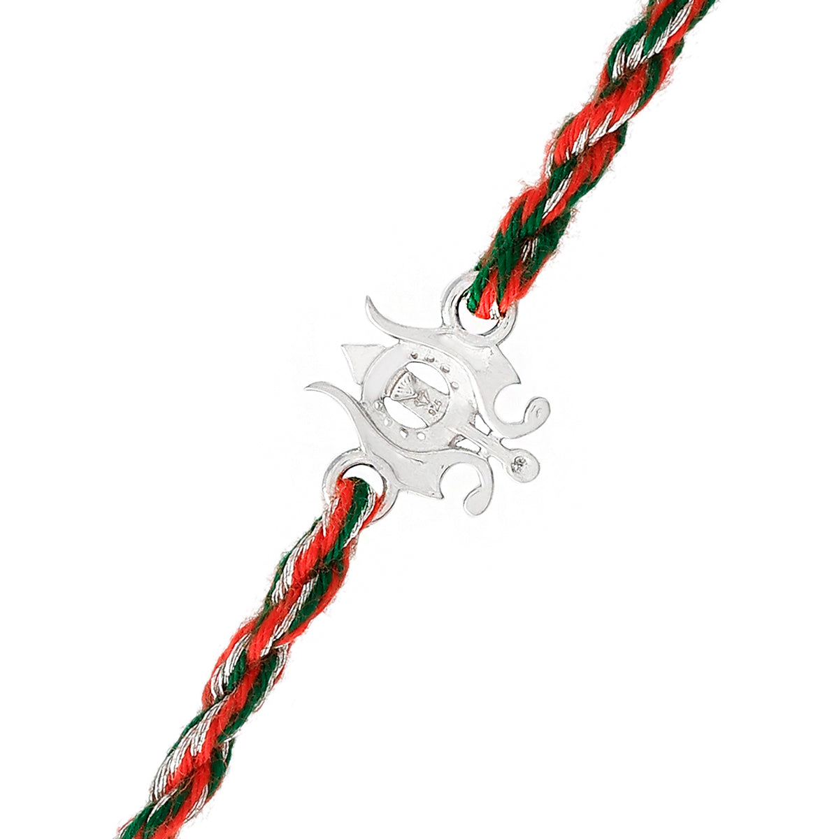 trueBrowns 925 Sterling Silver Precious Silver Thread Rakhi - Distacart