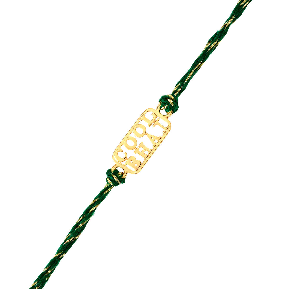 trueBrowns 925 Sterling Silver Gold-Polished Gold Micron Plated Cool Bhai Thread Rakhi - Distacart